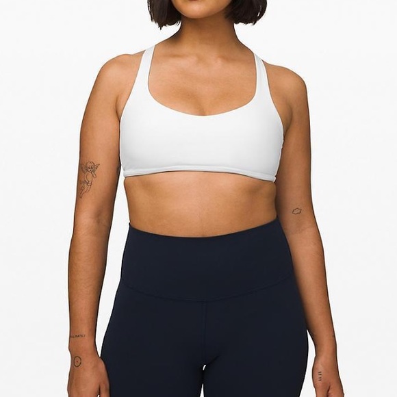 white lulu lemon free to be bra - Picture 1 of 3